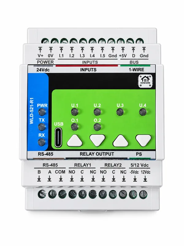 HomeMaster WLD-521-R1 Water Meter & Leak